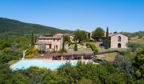 Poggio Panoramico in Arezzo mit Sportanlagen | Tritt-toskana.de