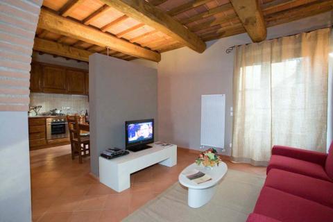 Poggio Panoramico in Arezzo mit Sportanlagen | Tritt-toskana.de