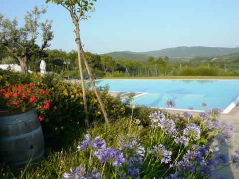 Poggio Panoramico in Arezzo mit Sportanlagen | Tritt-toskana.de