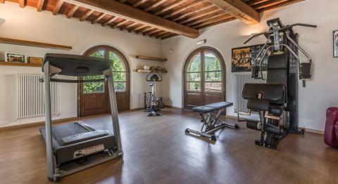 Poggio Panoramico in Arezzo mit Sportanlagen | Tritt-toskana.de