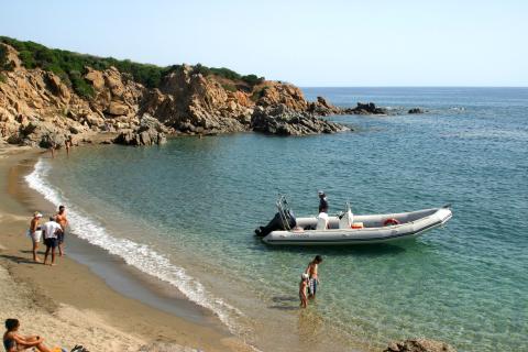 Kinderfreundliches Feriendorf im Süden Sardiniens, Tritt Case in Italia