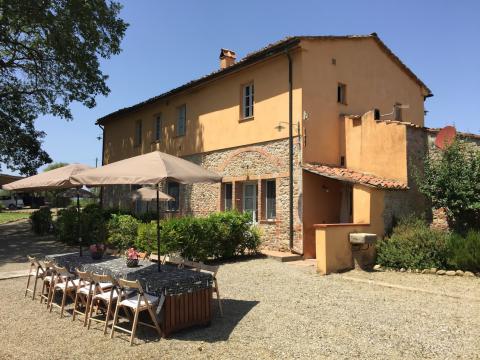 Ferienwohnung im Agriturismo mit Pool, Toskana