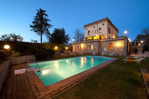 Villa in der Toskana für Familienfeier, Hochzeit oder Geschäftsmeetings | Tritt-toskana.de