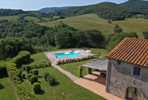 Villa mit Garten und Pool, Toskana