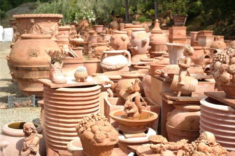 Toskanische Keramik aus Impruneta