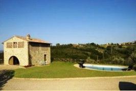 freistehendes Ferienhaus mit Pool in der Toskana