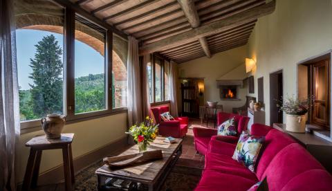 Luxus Ferienhaus Villa mit Pool Region Arezzo | Tritt-toskana.de
