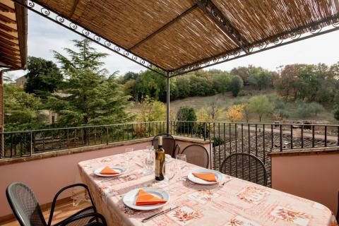 Agriturismo Casa Graziani in Umbrien, Tritt