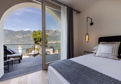 Boutique Hotel am Comer See. Tritt-Case in Italia