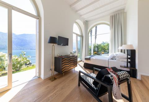 Boutique Hotel am Comer See. Tritt-Case in Italia