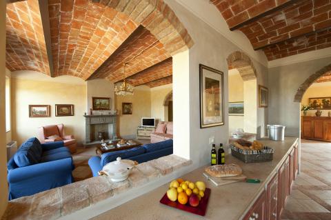 Große freistehende Villa mit beheizbaren Pool, Toskana