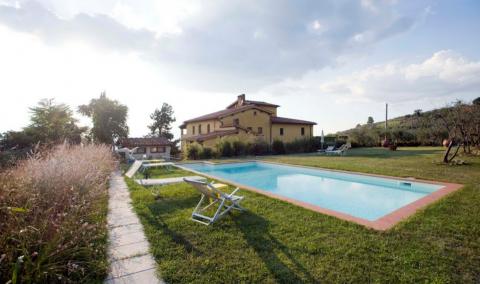 Agriturismo met zwembad Arezzo Toscane