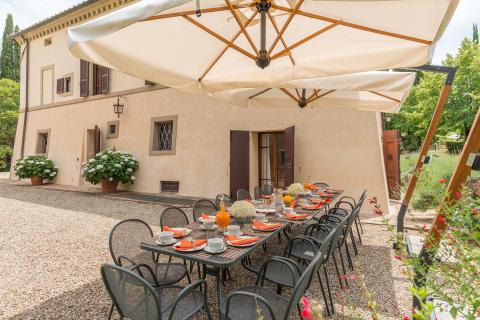 Agriturismo mit Luxusvilla und 11 Ferienwohnungen in der Toskana, Tritt Case in Italia