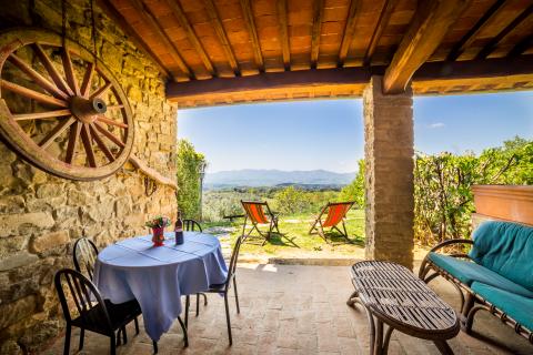 Wunderschöner autentischer Agriturismo mit Pool bei Florenz, Tritt-Toskana.de