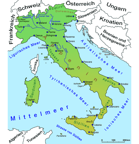 Italienßs Meere