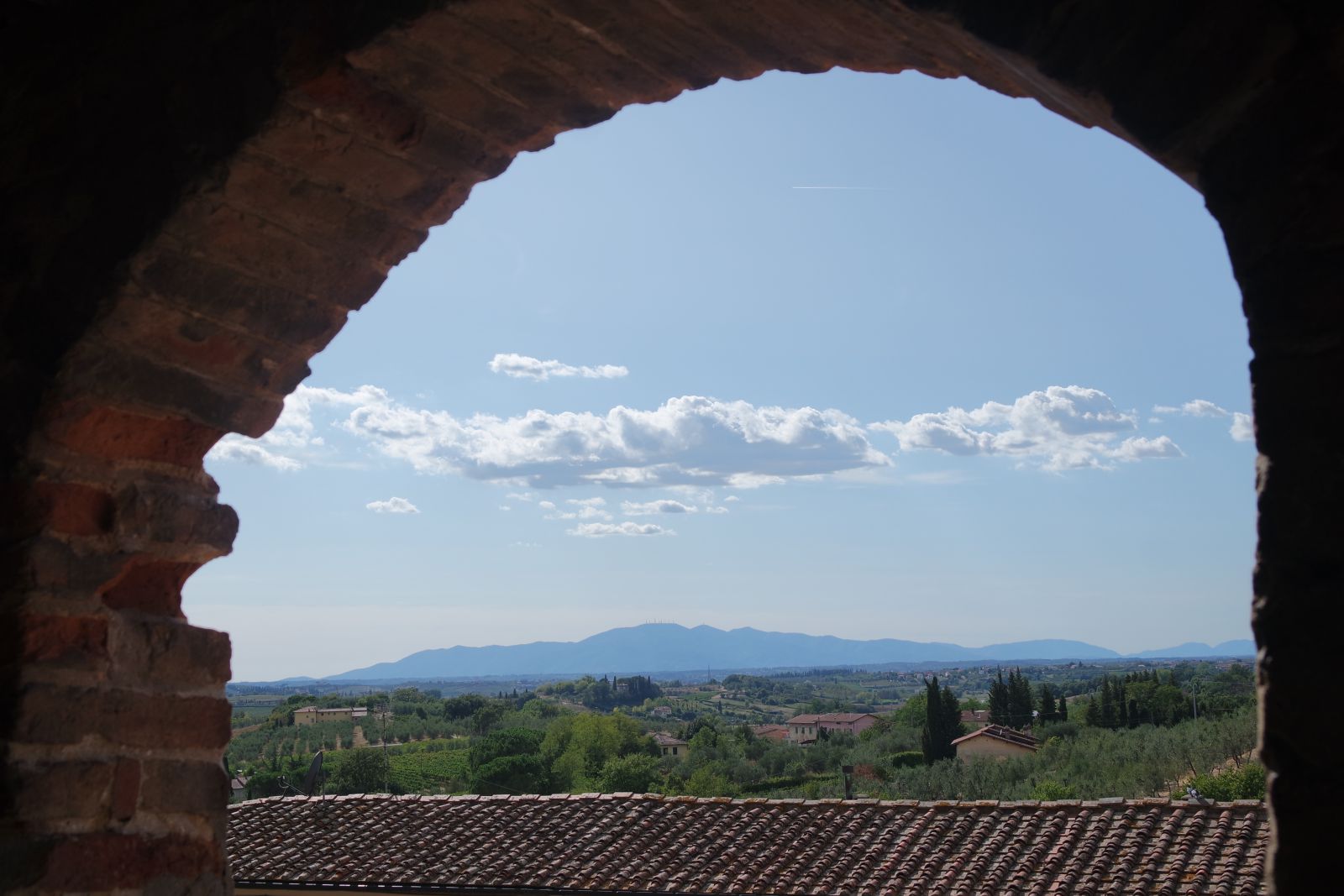 HÃ¼gellandschaft in Vinci, Toskana, Leonardo da Vinci