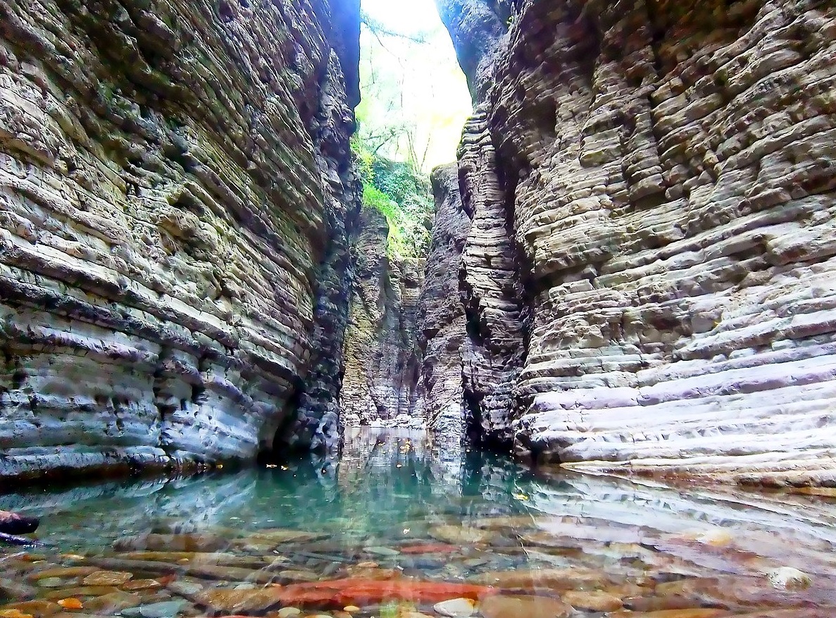 Canyon Stretti di Giaredo - Toscane Stretto di Giaredo, Lunigiana, Toskana