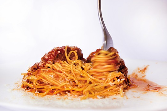 Maccheroni al ragu, Italien