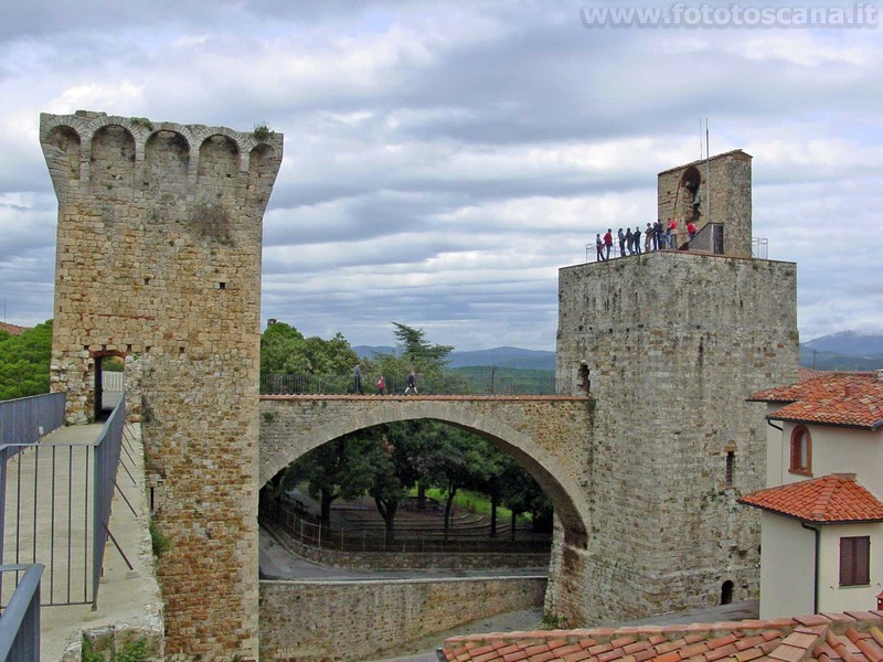 Massa Marittima, Cassero Senese, Torre del Candeliere, Toskana