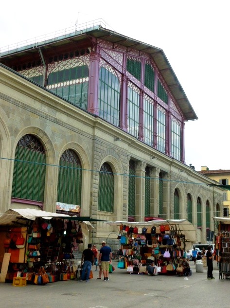 Markthalle Florenz, Toskana, Italien