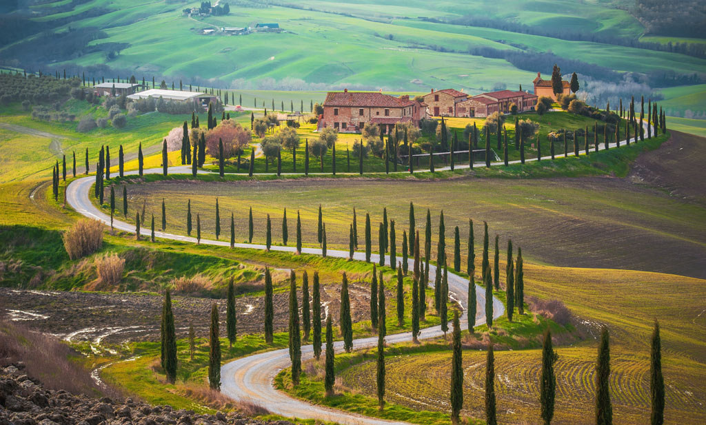 Montepulciano Traumlandschaft Traumurlaub Siena Toskana