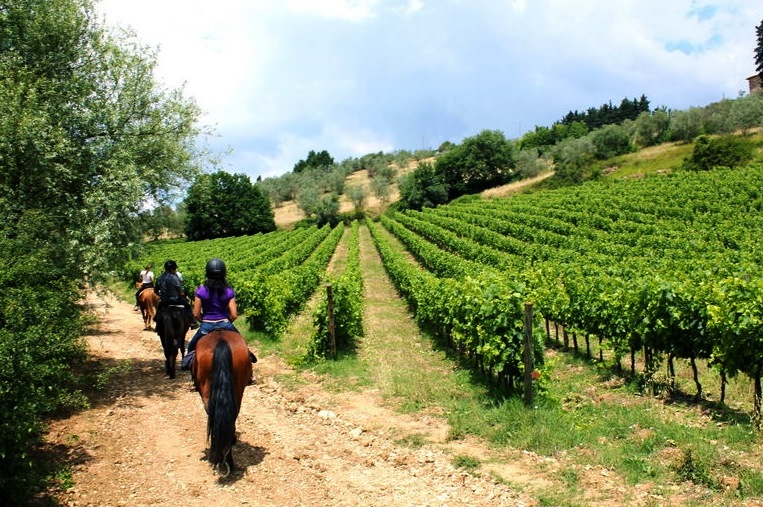 Toscane te voet, te paard of per mountainbike