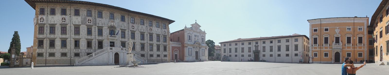 Pisa Piazza dei Cavalieri, Toskana