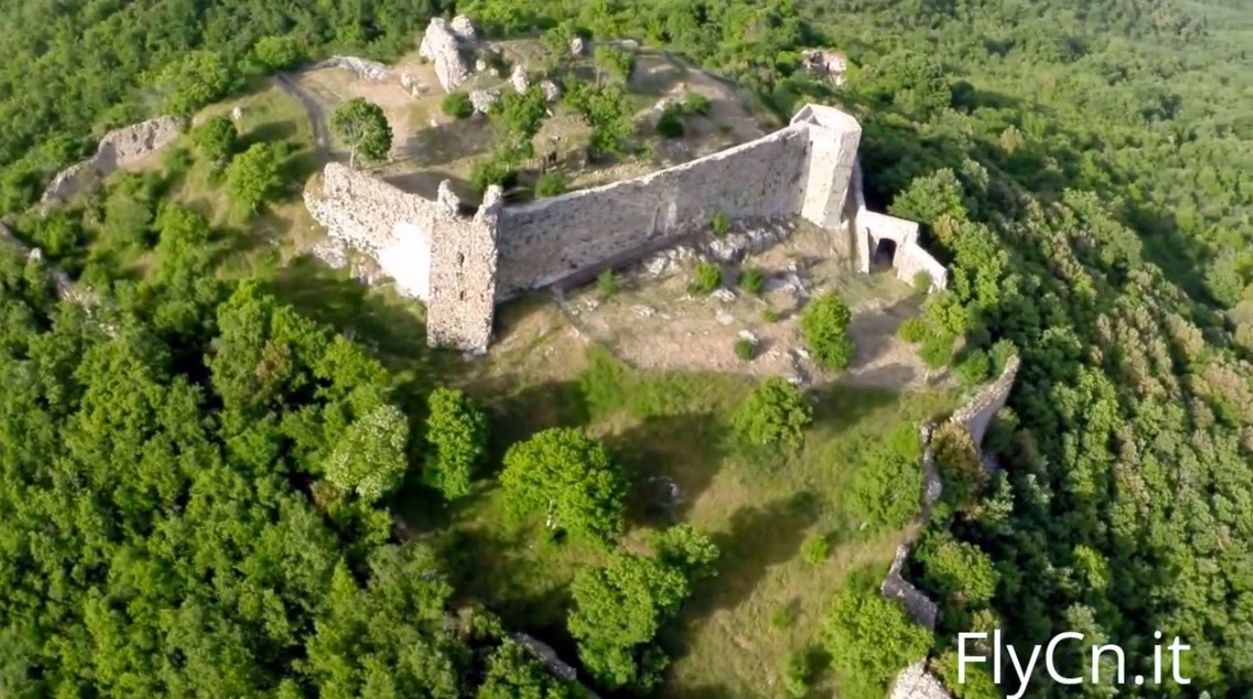 Rocca di Pietracassia, Lajatico. Pisa, Toskana