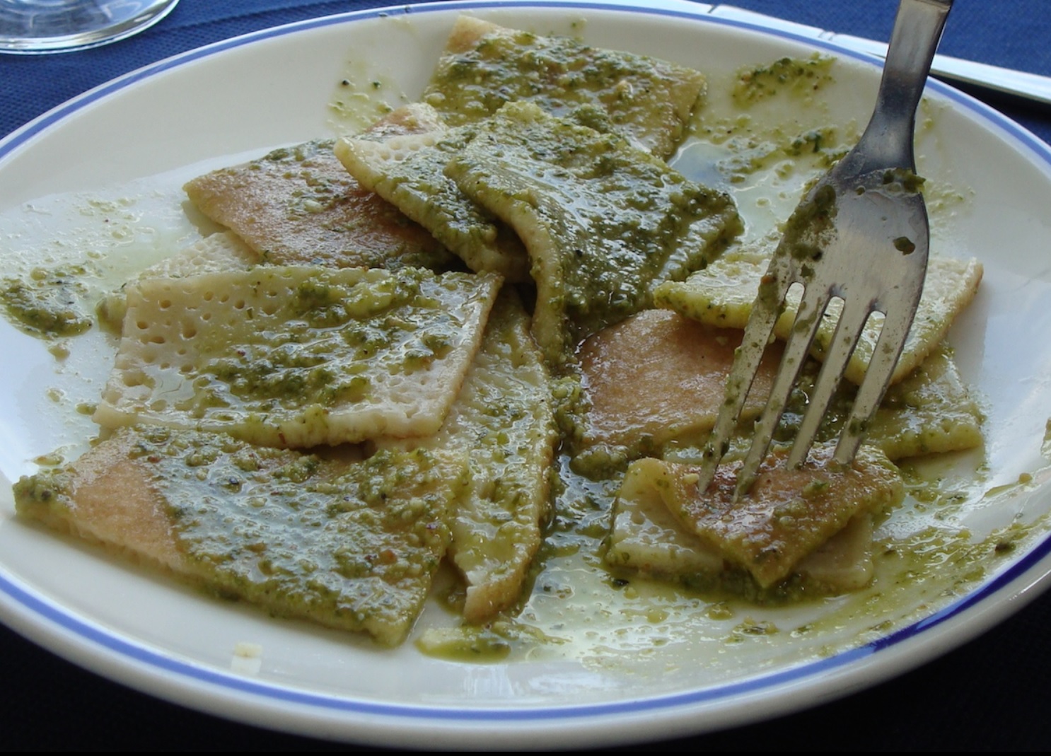 Testaroli, Lunigiana, Toskana