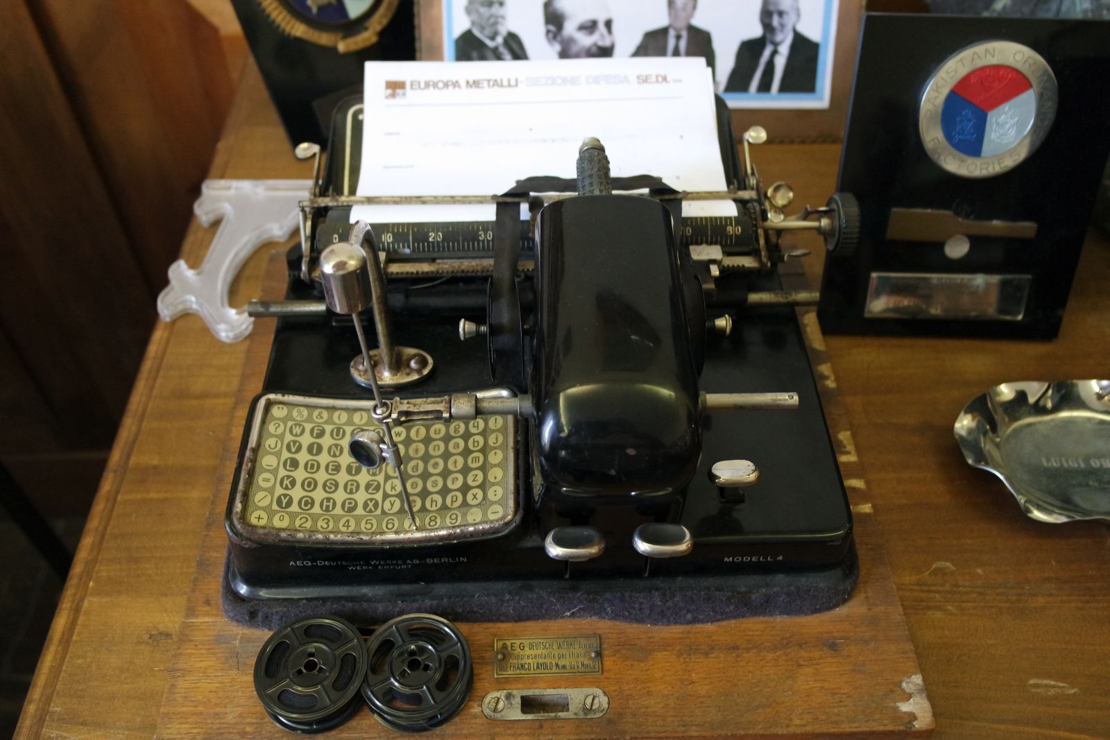 Toskana - Campo Tizzoro, Schreibmaschine