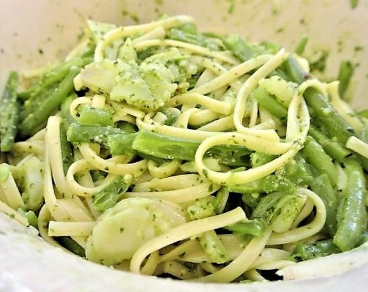 Trenette al pesto, Italien