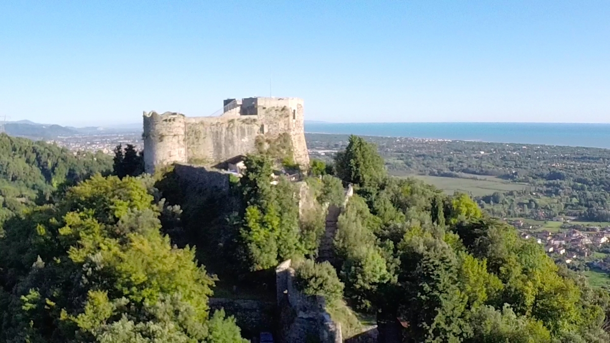 Castello Aghinolfi, Montignoso, Massa Carrara, Toskana