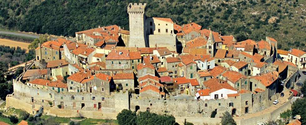 Capalbio, mittelalterliche Ortschaft bei Grosseto Toskana