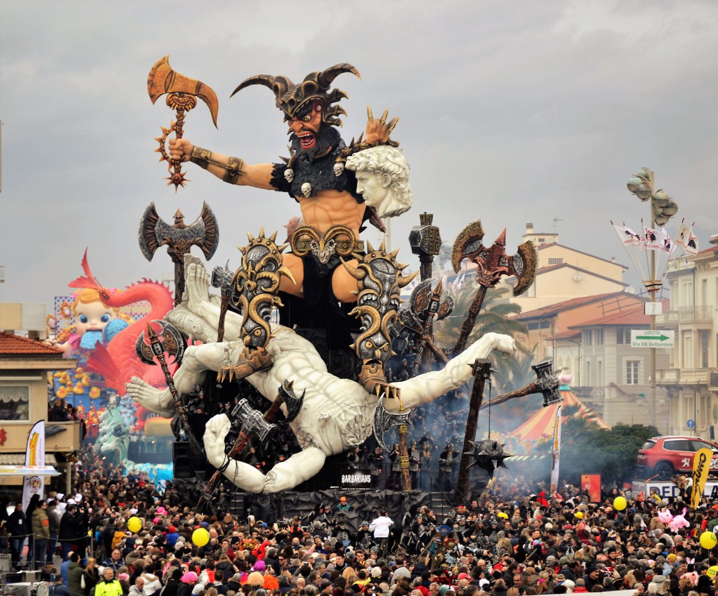Karneval in Viareggio - Lucca - Toskana