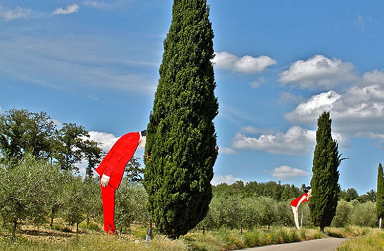 Chianti, Skulpturenpark, Florenz, Toskana