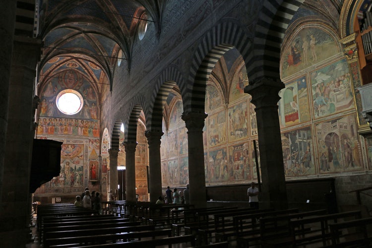 San Gimignano Kollegiatkirche Fresken Toskana
