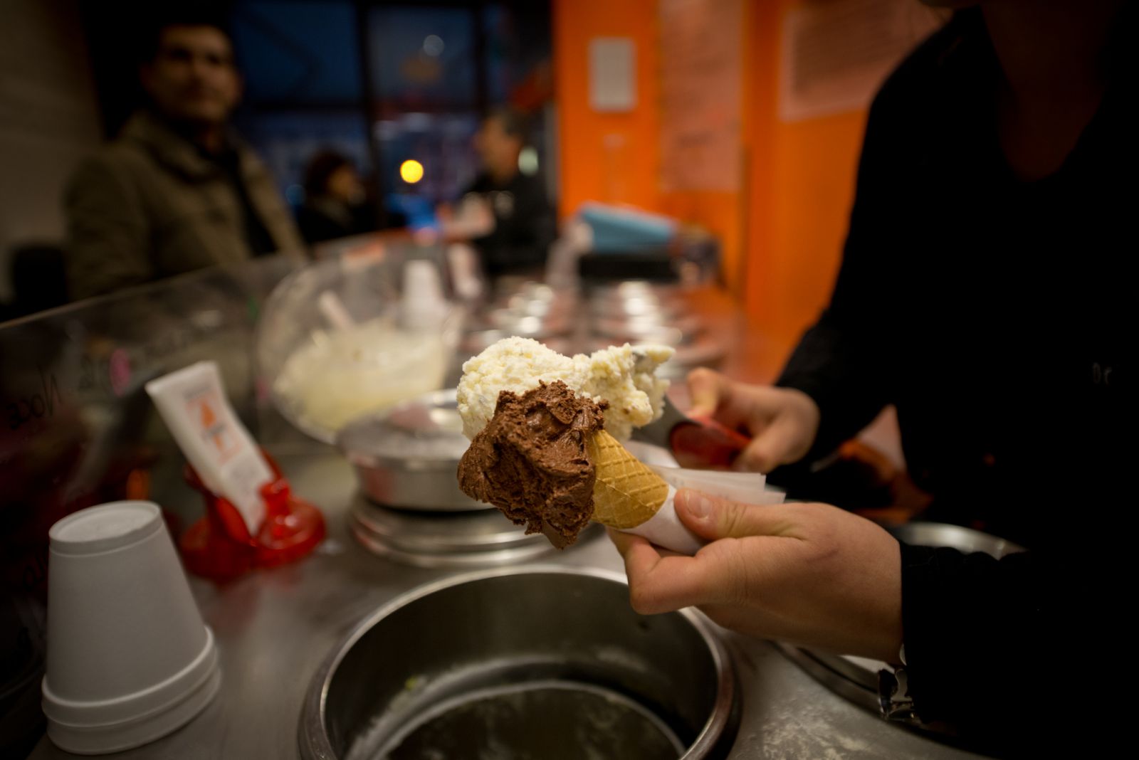 Eisdiele de Coltelli Pisa, Toskana