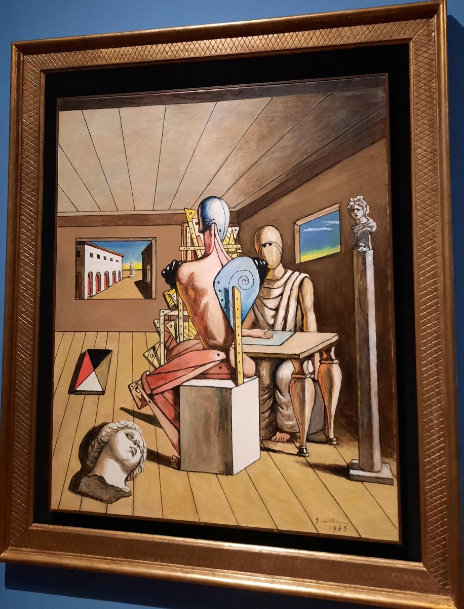 De Chirico in Pisa im Palazzo Blu, Toskana