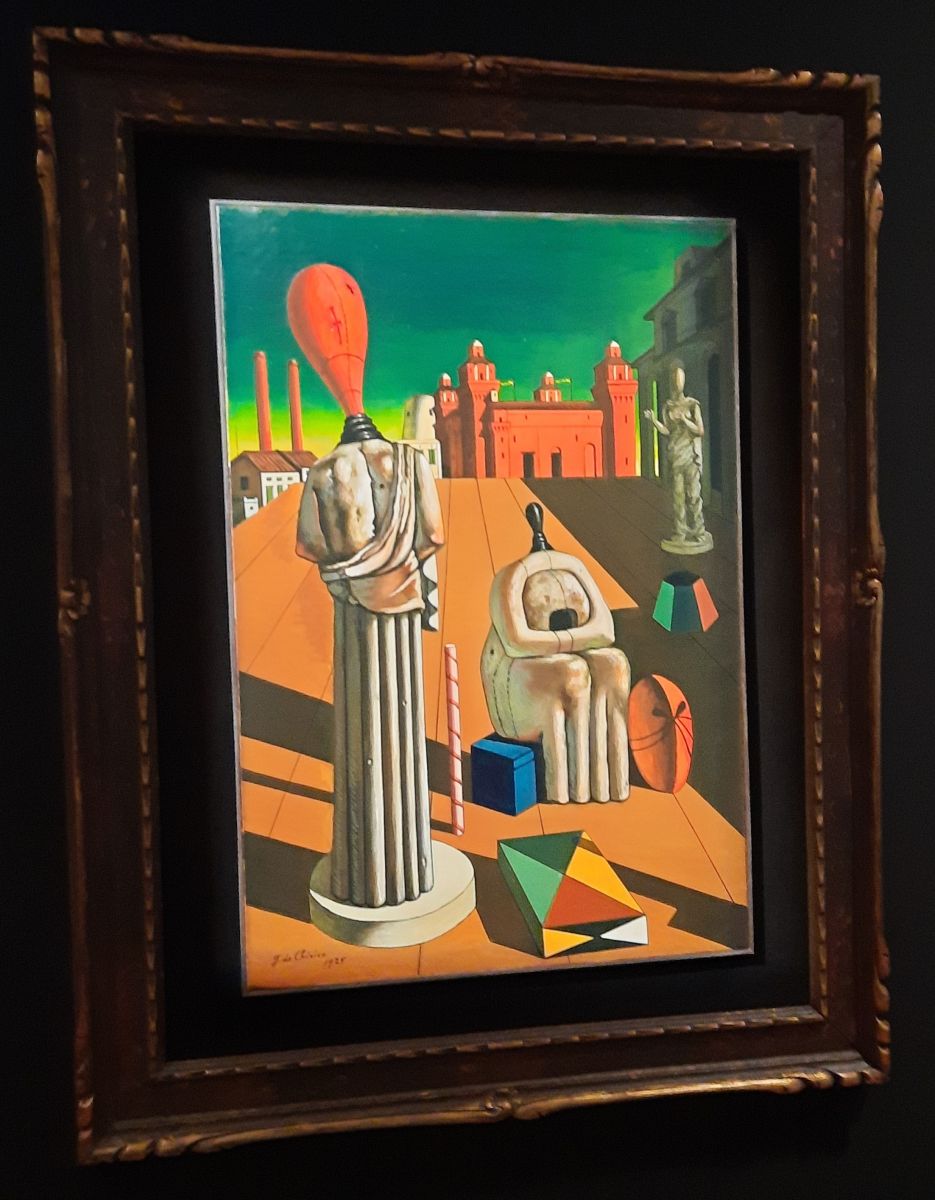 De Chirico ist bis Mai 2021 in Pisa, Toskana