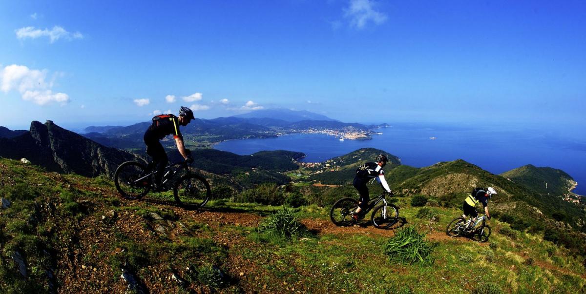 Mountainbike auf Elba Toskana
