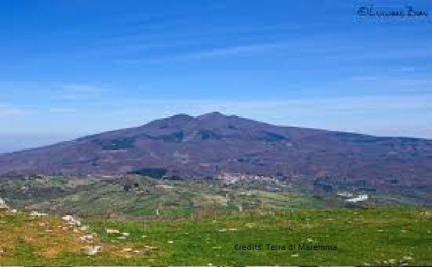 Hügellandeschaft der Maremma Grossto Toskana