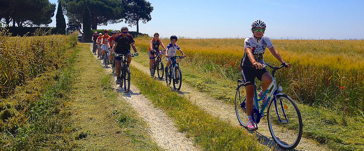 Fahrradwege für Familien in der Toskana