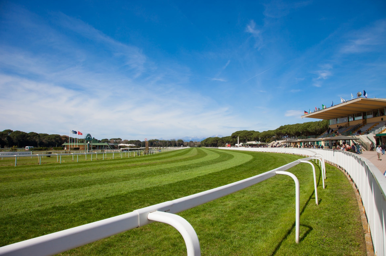 Galopp-Bahn San Rossore Pisa, Toskana
