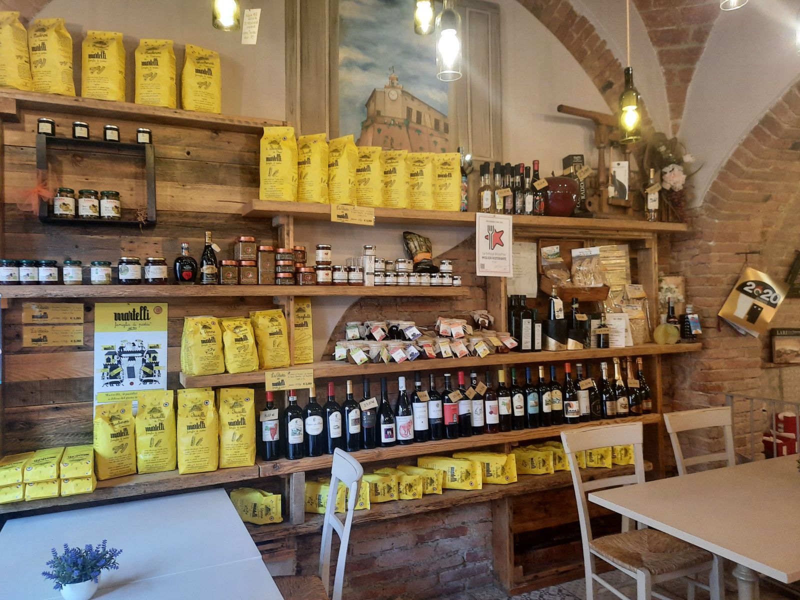 Bottega di Lanfreo, Gatronomie, Lari, Toskana