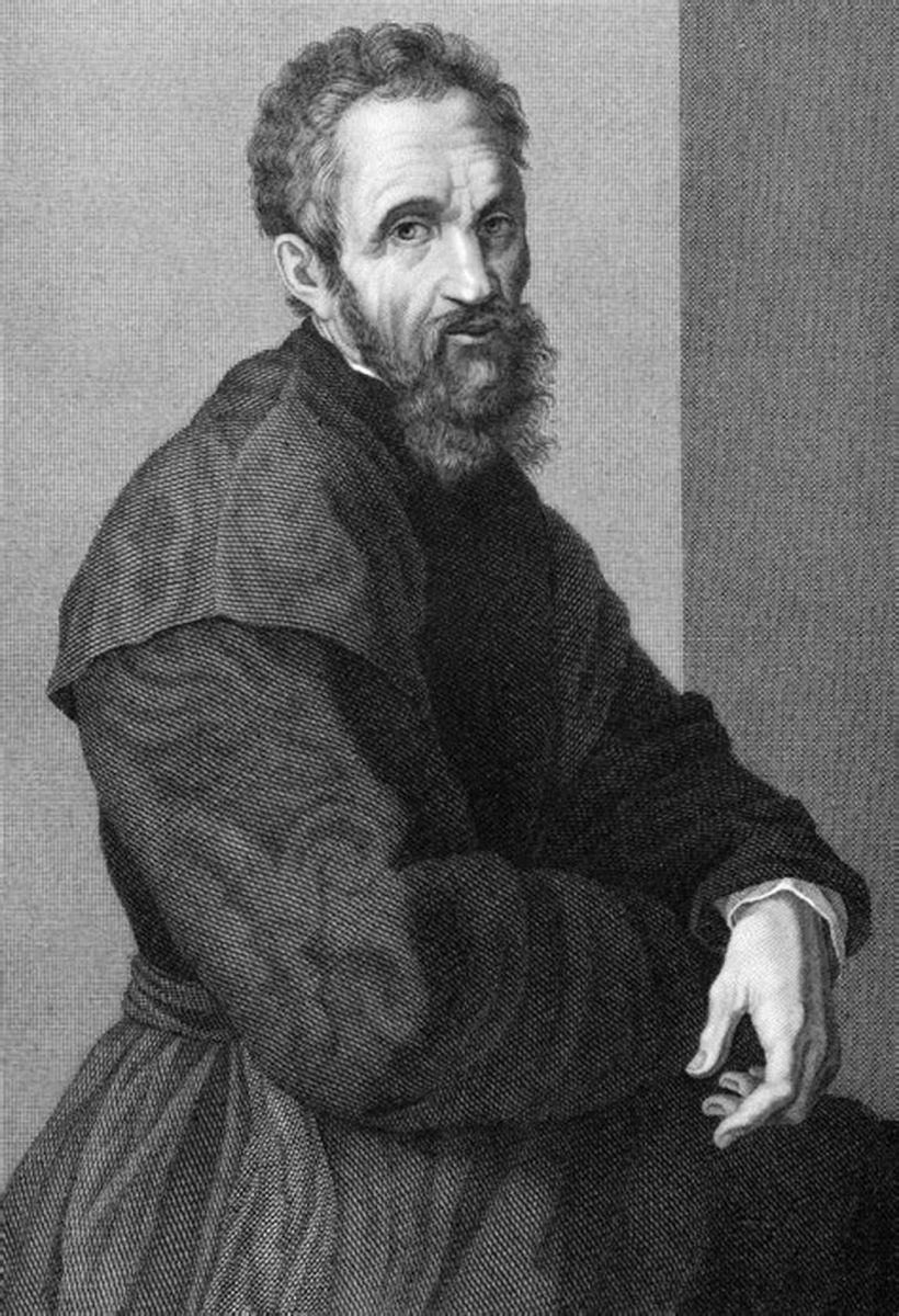 Michelangelo Bonarotti, Caprese, Toskana