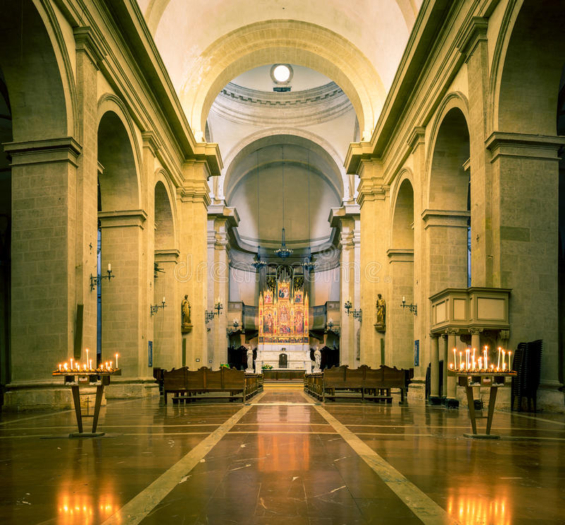 Montepulciano Kathedrale Innen Siena Toskana