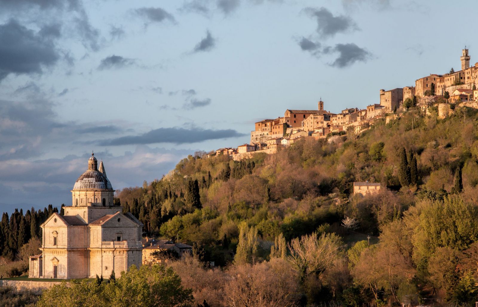 Montepulciano Kirche San Biagio Siena Toskana