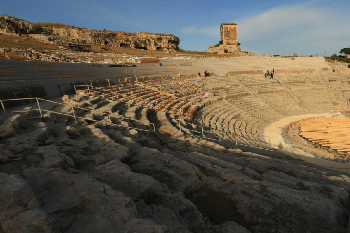 Archäologischer Park Neapolis, Syrakus, Sizilien, Italien