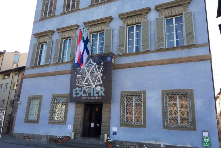 Palazzo Blu am Arnoufer in Pisa