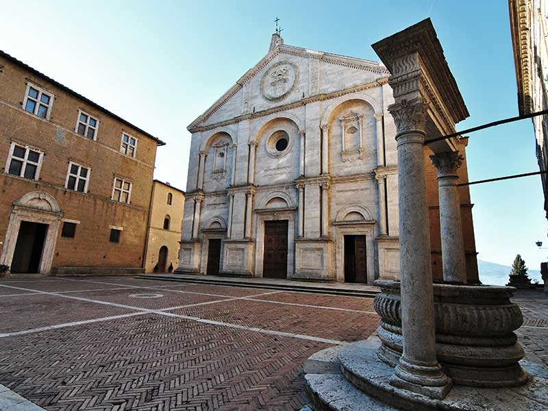 Pienza Kathedrale Toskana